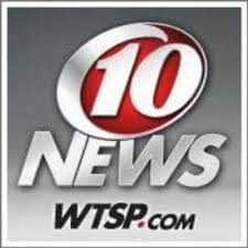 Logo for Channel 10 News in Florida.