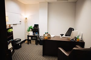Office room at the Bayview Recovery Center