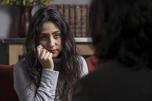 women discussing a primary treatment center