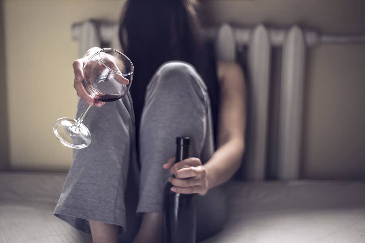 woman wondering if alcohol is a depressant