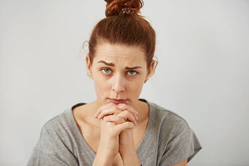 concerned woman is trying to learn what is detox