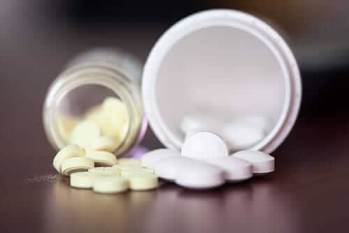 Study drugs spill out of two pill bottles