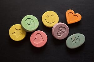 What looks like decorated candy can lead to an MDMA addiction