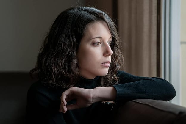 woman thinking about long term effects of ecstasy