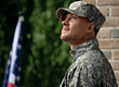Veteran thinking about coping strategies for veterans with PTSD