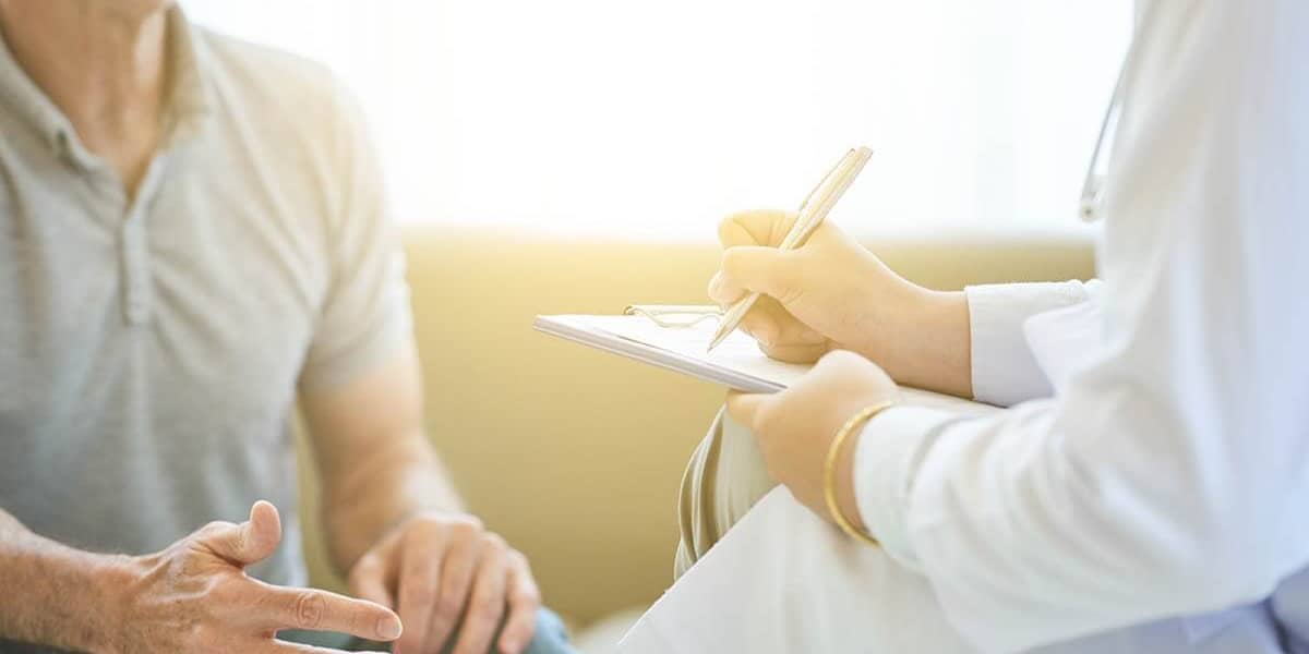 Man learning what is integrative medicine