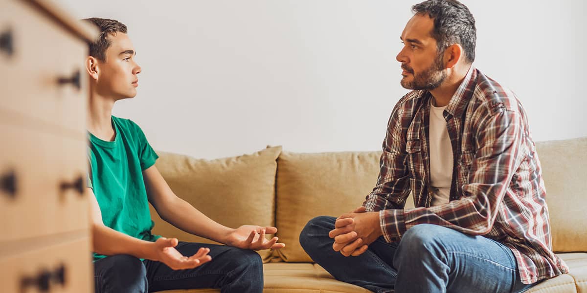 Two people discuss living amends