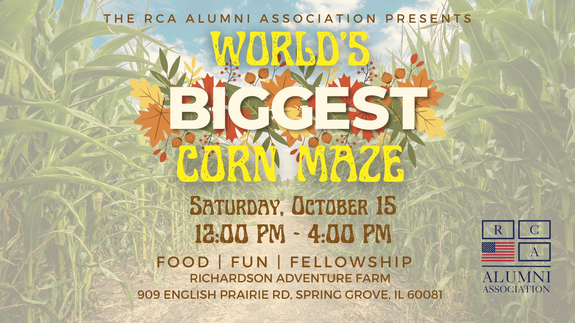 STC Visits the World’s Biggest Corn Maze