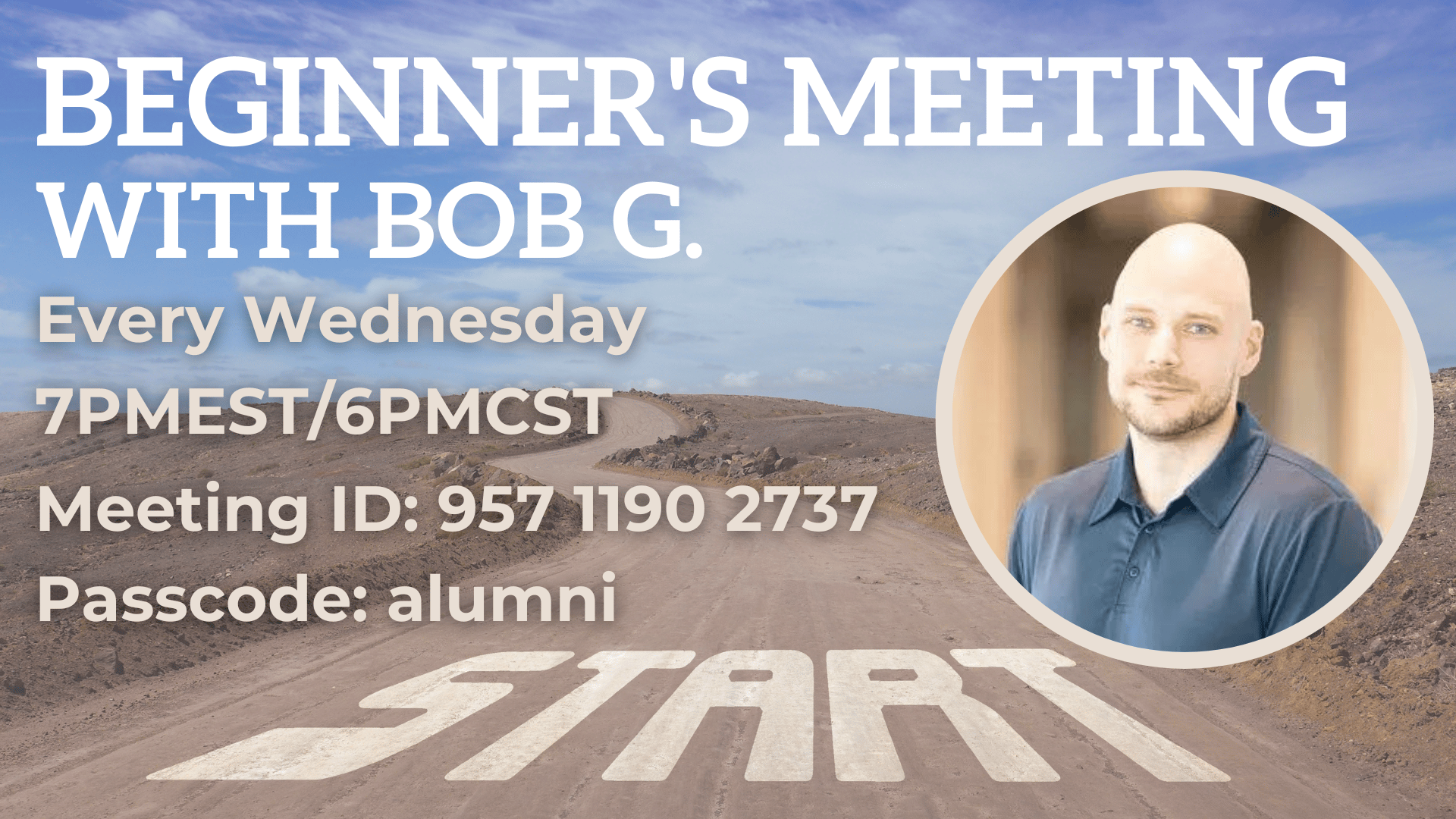 Virtual Beginner’s Meeting