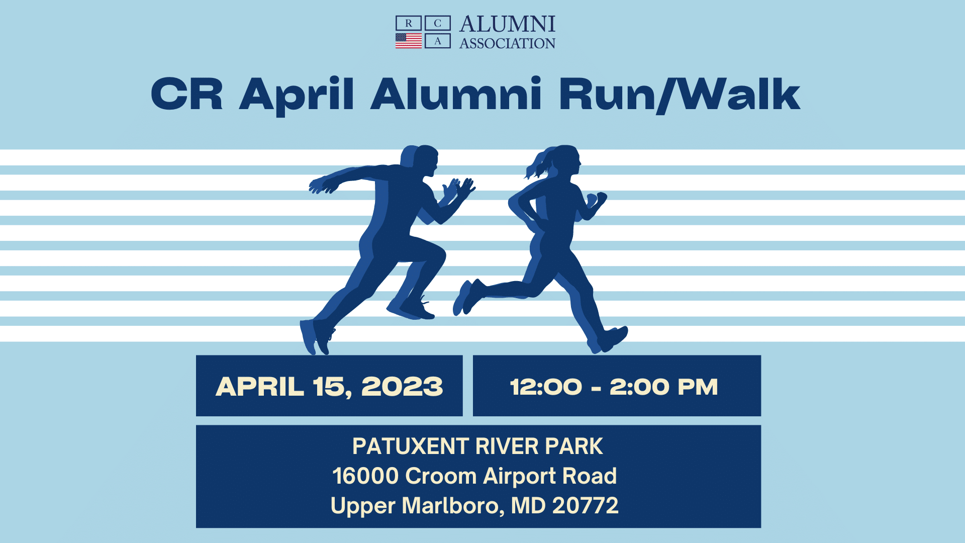 Capital Region April Walk/Run at Patuxent River Park