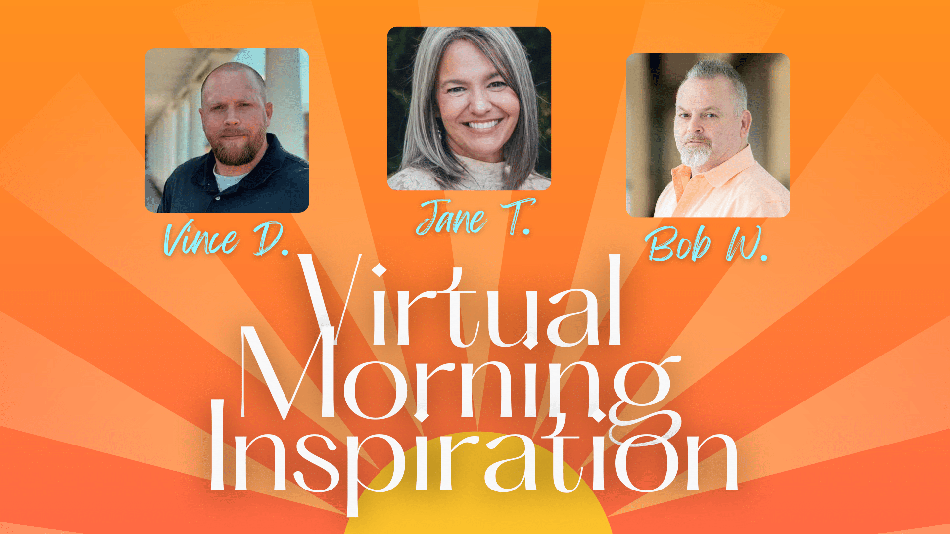 Virtual Morning Inspiration – Thursday