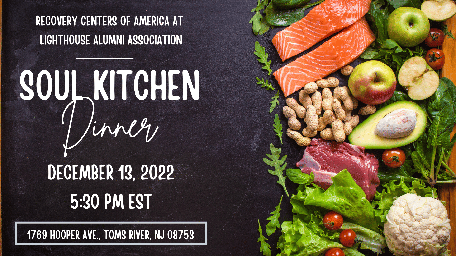 Lighthouse JBJ Soul Kitchen Dinner