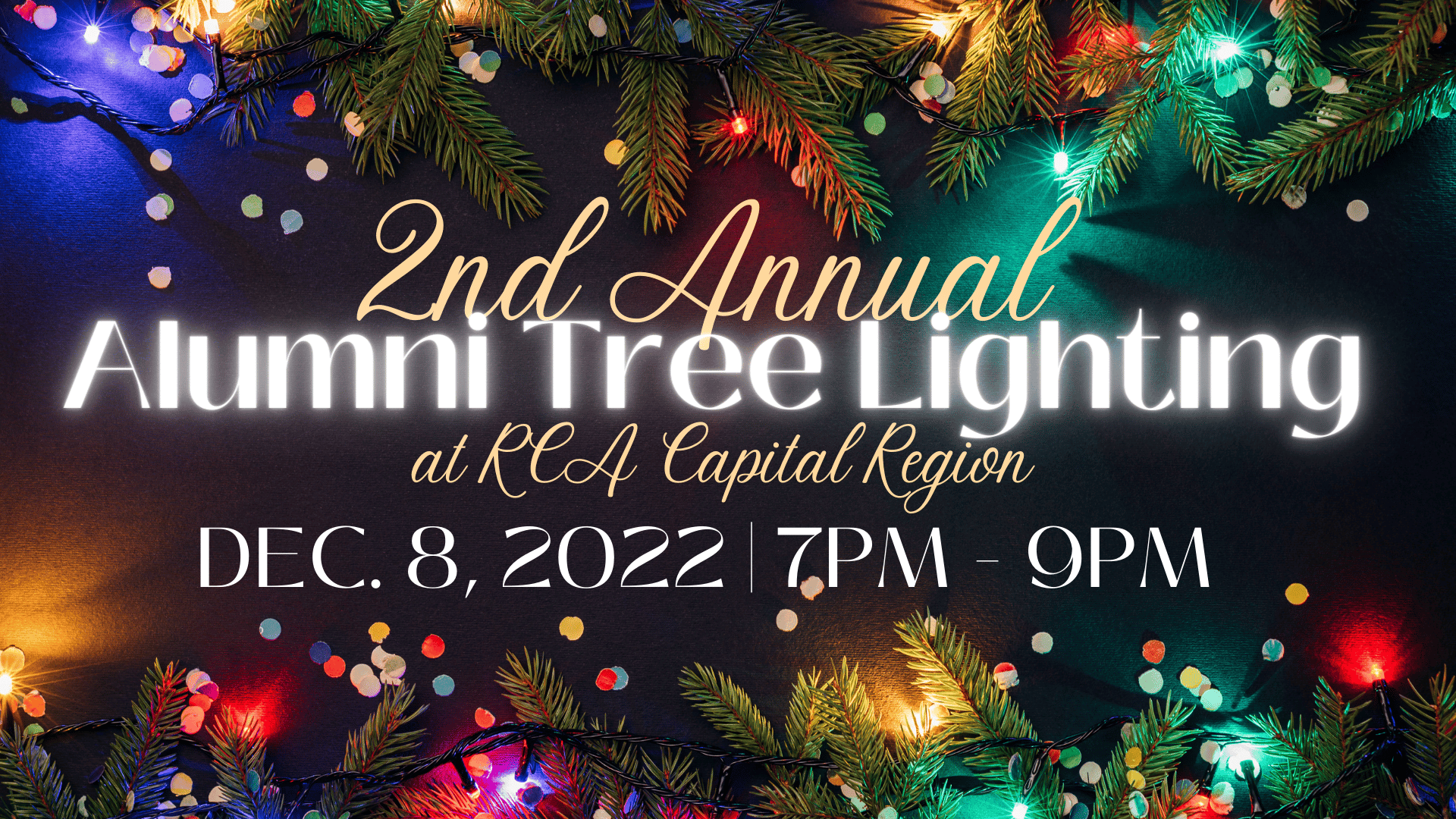 <strong>Capital Region’s 2nd Annual Alumni Tree Lighting</strong>