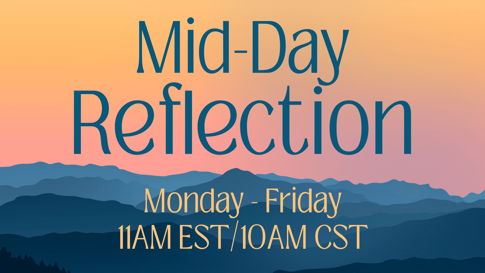 Mid-Day Reflection | Recovery Centers of America