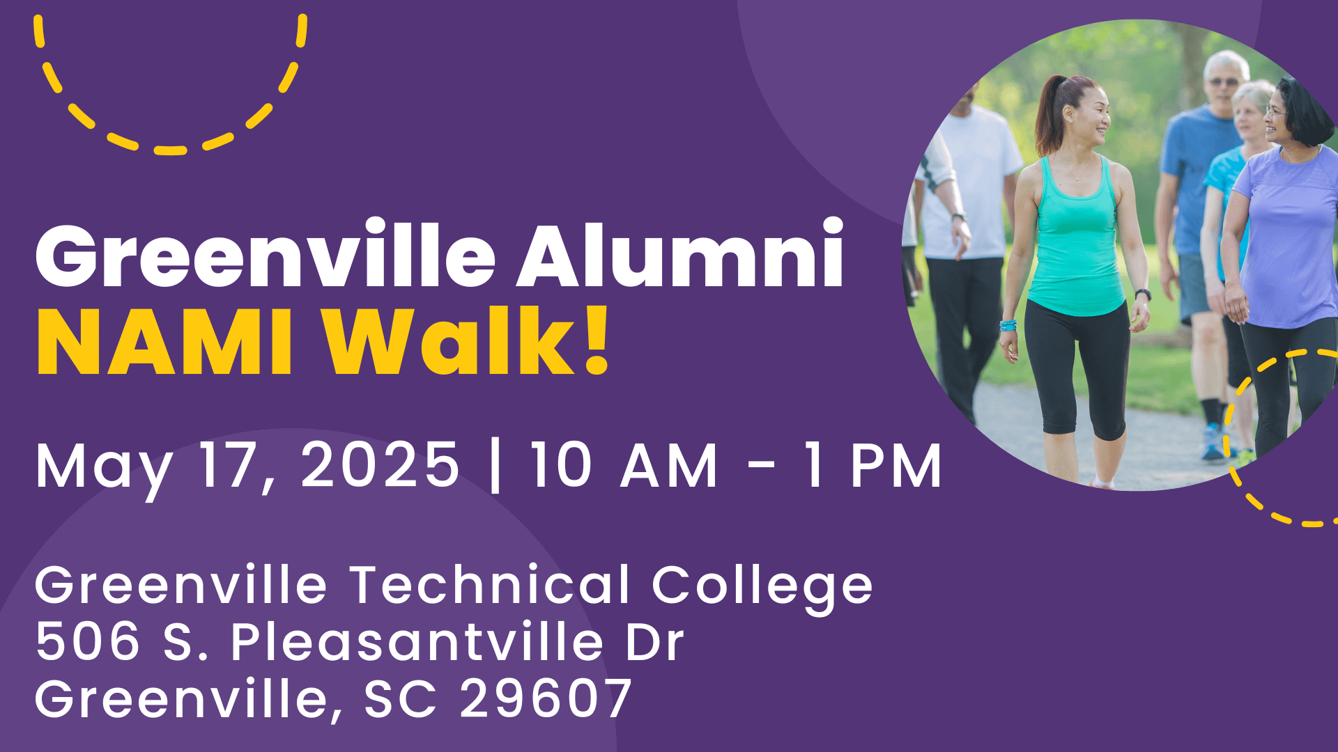 Greenville Alumni NAMI Walk