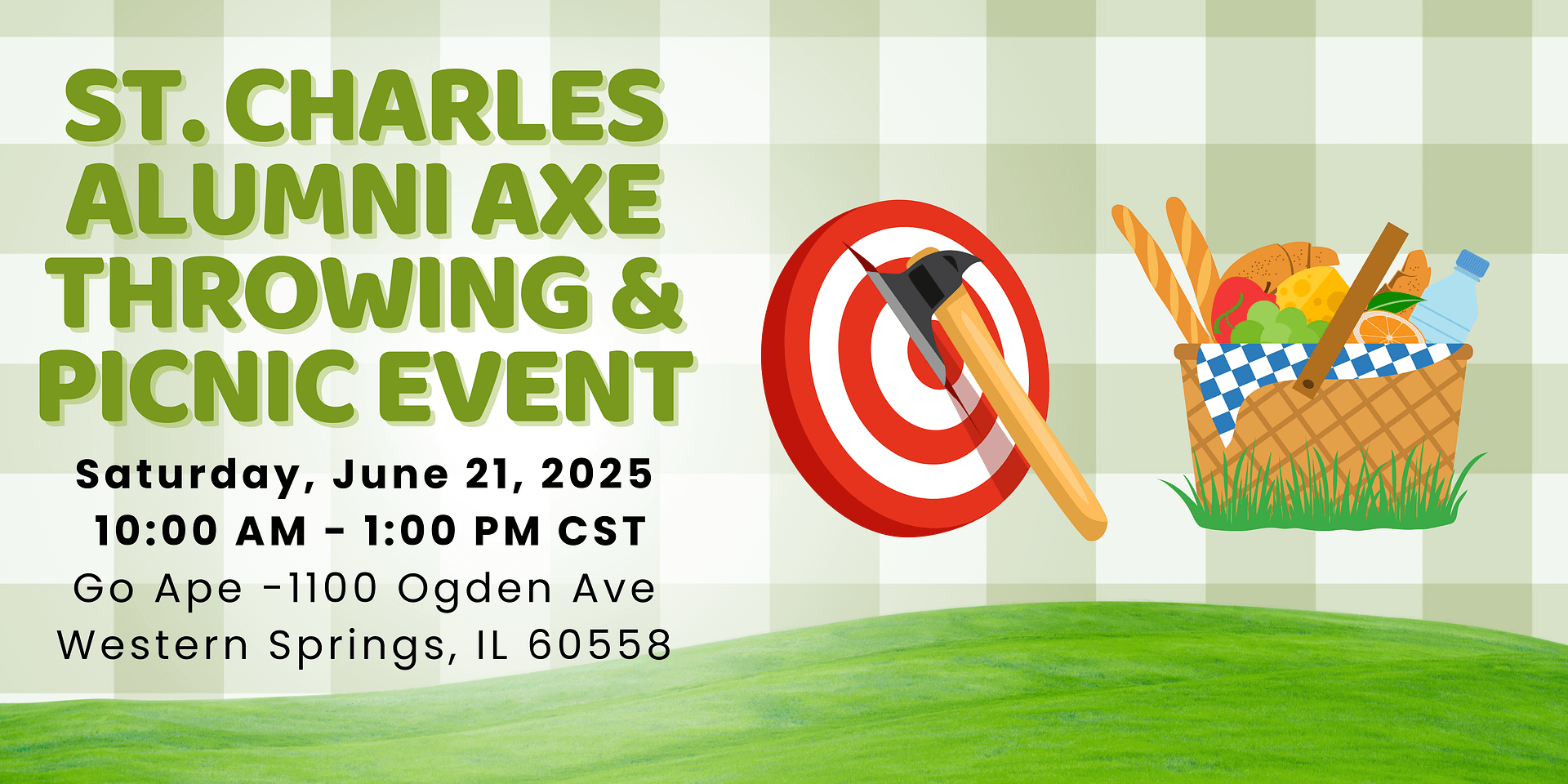 St. Charles Alumni Axe Throwing & Picnic