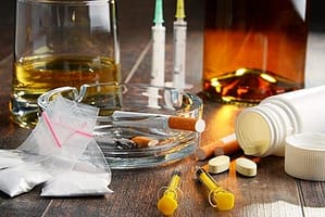 Many different drug and paraphernalia include the history of addiction