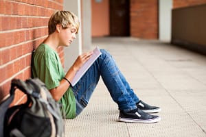 Teen male thinking about motivational interviewing techniques