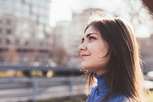 Satisfied woman figured out how to find a center for addiction and mental health