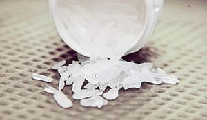 What is methamphetamine? Here it is in crystal form.