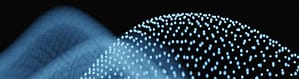 flow of dots representing data