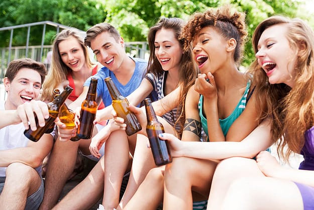 Why do teens drink?