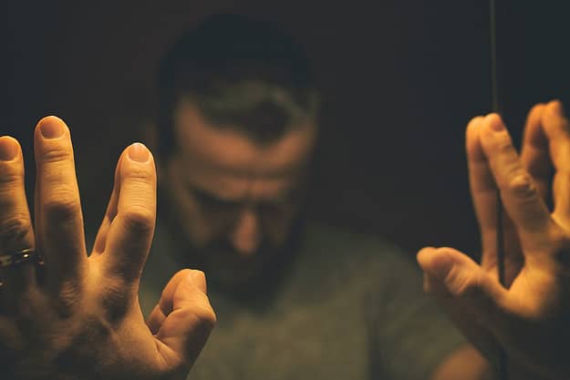 Man thinking about what things to know about addiction