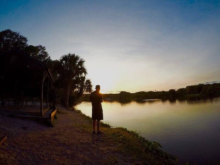 Man reflecting on his addiction treatment at Beaches Recovery