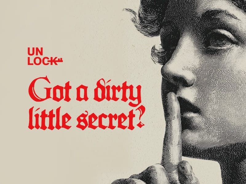 Unlock Health is taking your dirty little secrets when it comes to marketing confessions at this year's HMPS event.
