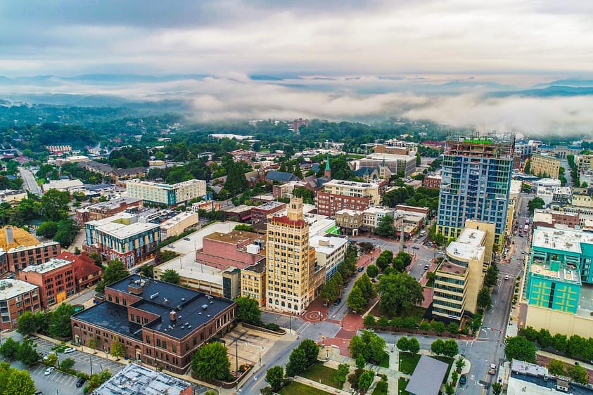 Image of an Asheville recovery center