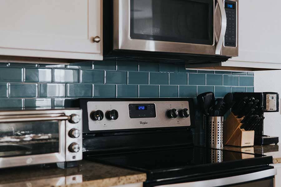 Shot of Stove top in the kitchen of housing area at Beaches Recovery Residential Treatment Facility