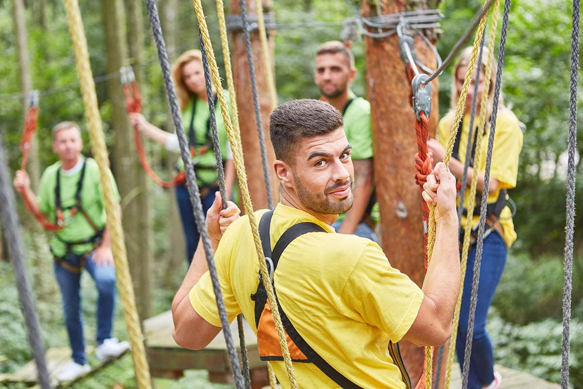 Rope Course Therapy Treatment | Holistic Addiction Therapy